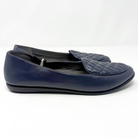 Aerosoles Stitch And Turn Briella Quilted Ballet Flats Size 11 Navy Comfortcore - Picture 2 of 11